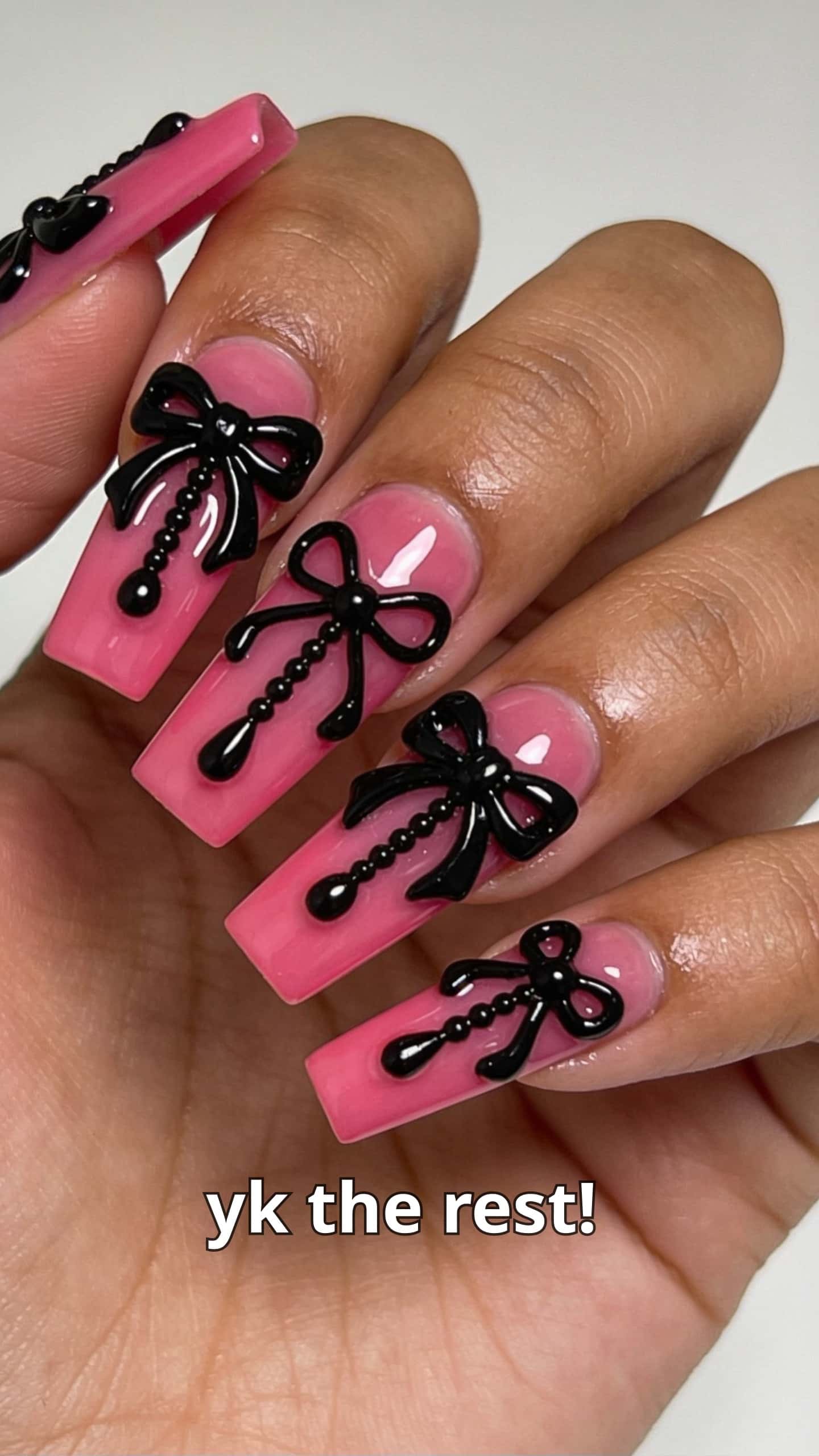 6 trendy nail ideas on manicured hands, tagged nail inspo, nail art, trendy nails.