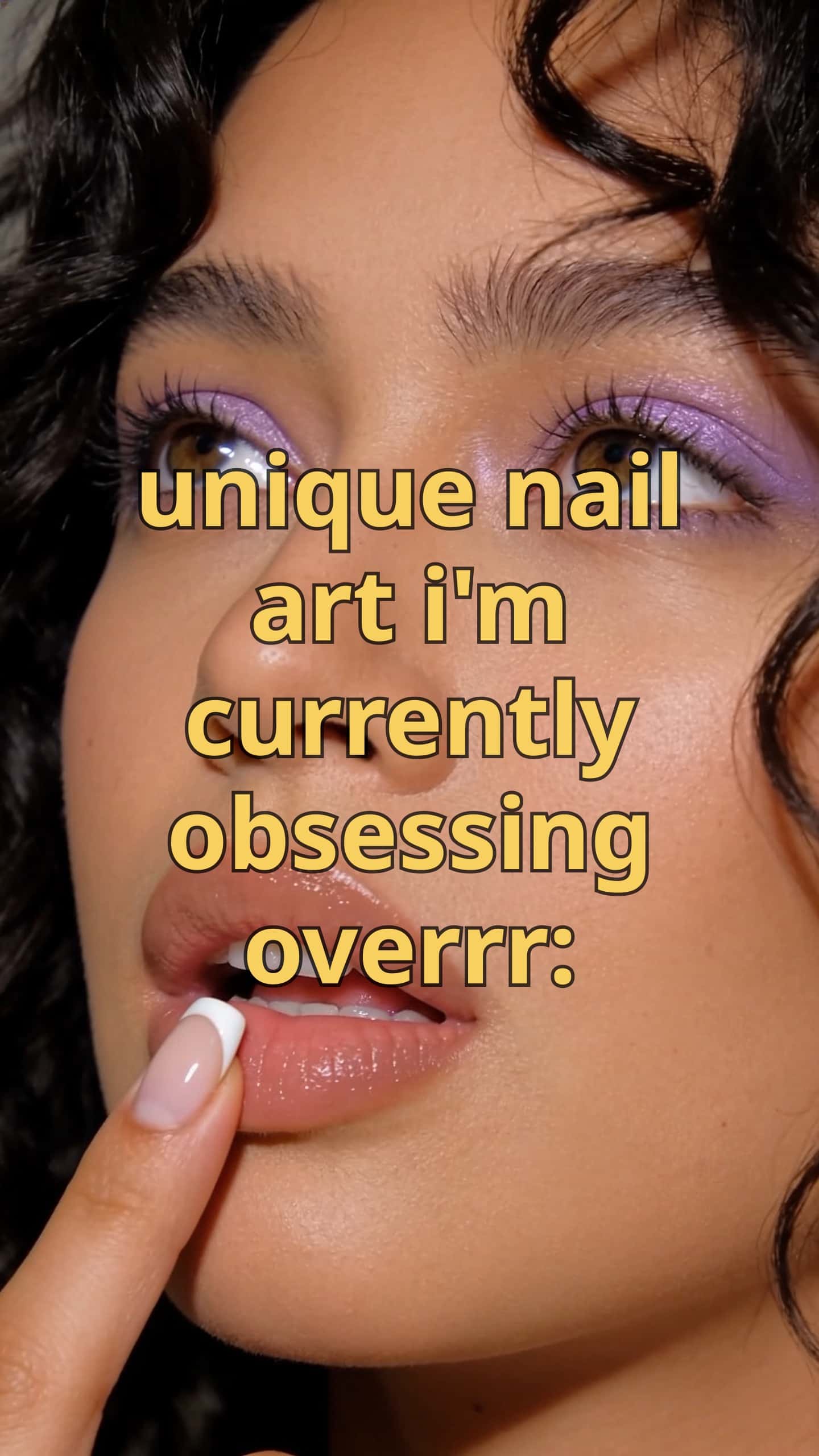 7 nail ideas on manicured hands, tagged uniquenails, nail trends, nailedit.