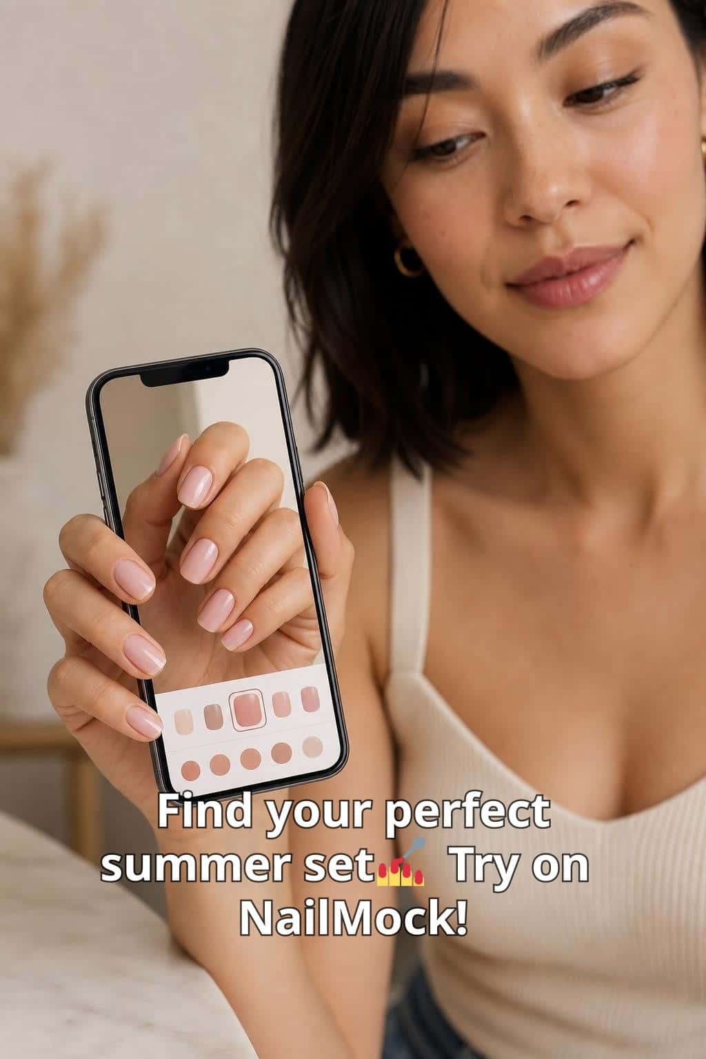 7 glazed nail ideas on manicured hands, including glazed pastel french, baby pink aura, soft mismatched polka, colourful french.