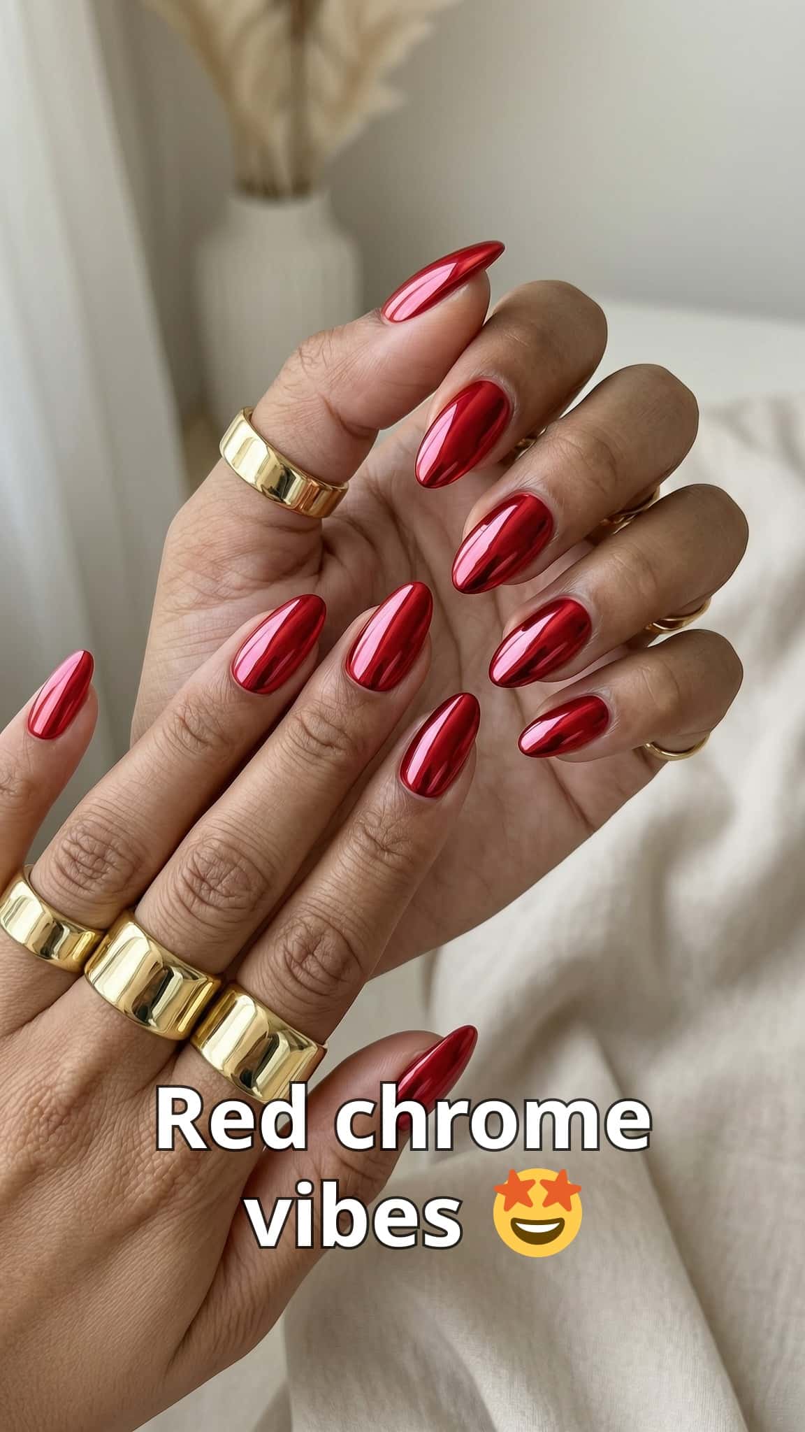 Red chrome vibes