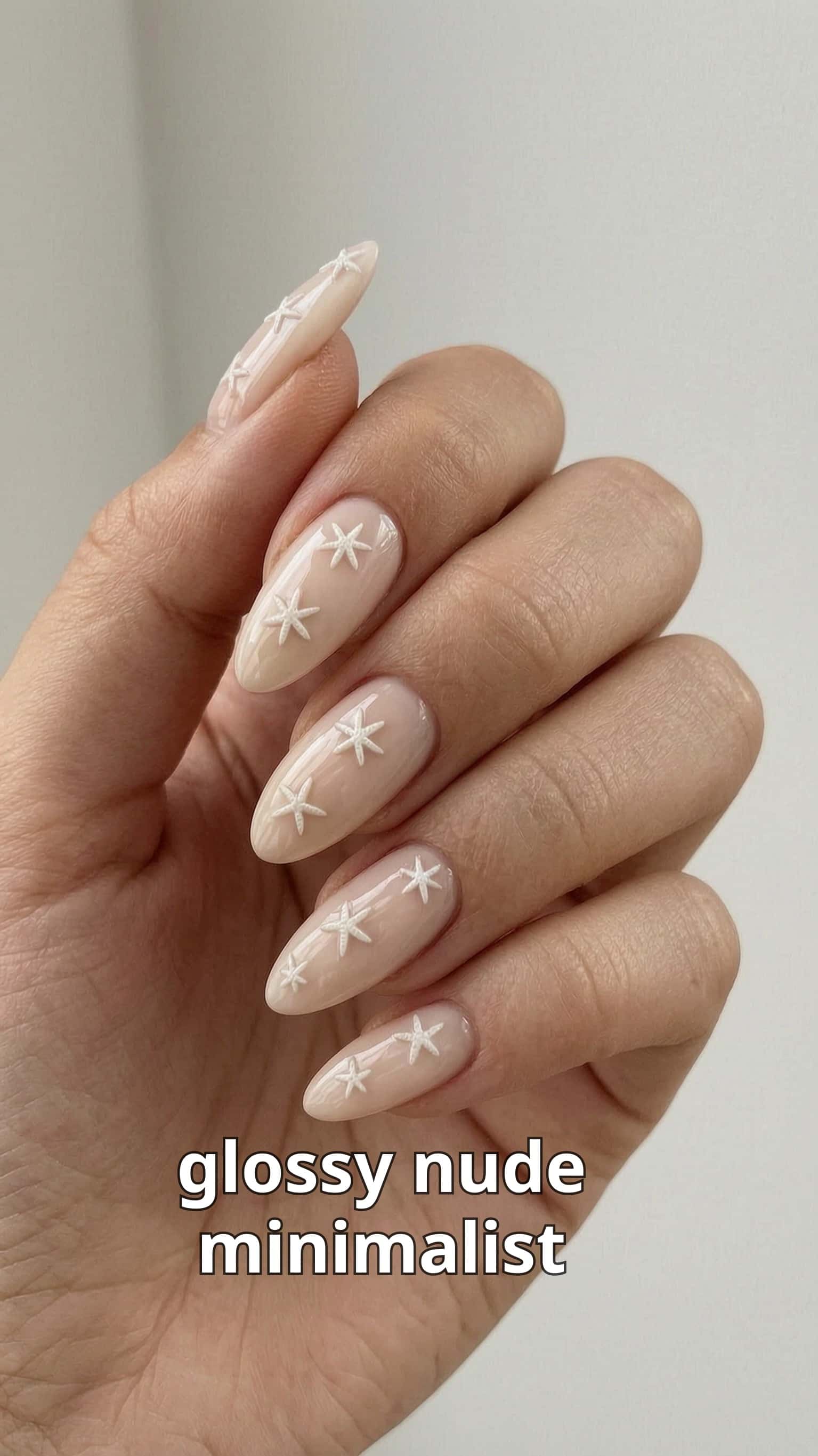 Milky White Nails: 8 Ideas