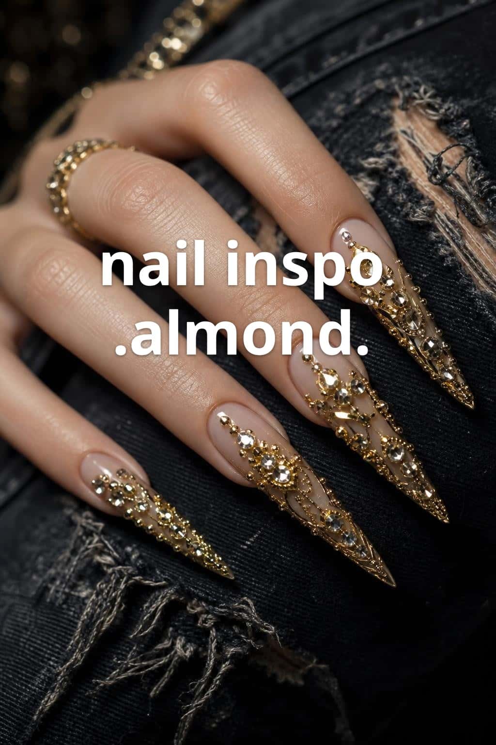 5 almond nail ideas on manicured hands, including beautiful, implicit.