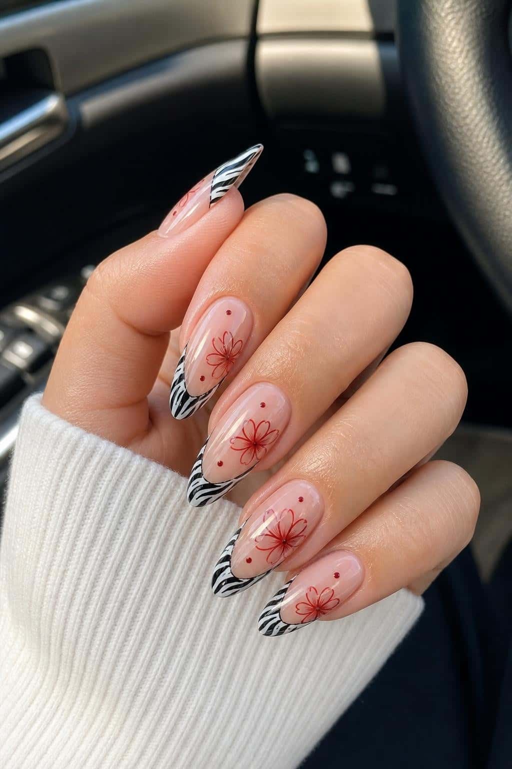7 nail ideas on manicured hands, tagged nail art, nail inspo, manicures.