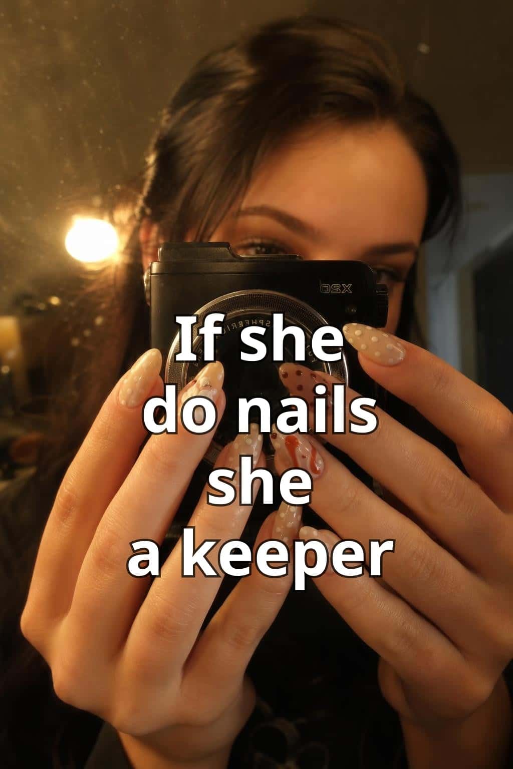 5 cute nail ideas on manicured hands, tagged nail art, 3dnails, nail inspo.