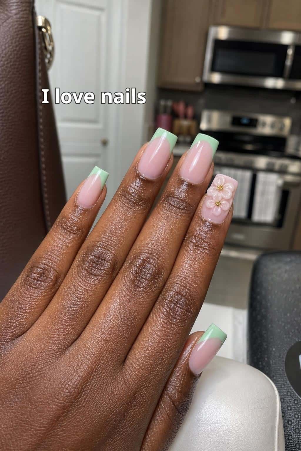 2 nail ideas on manicured hands, tagged nail inspo, nail art, nailartlove.