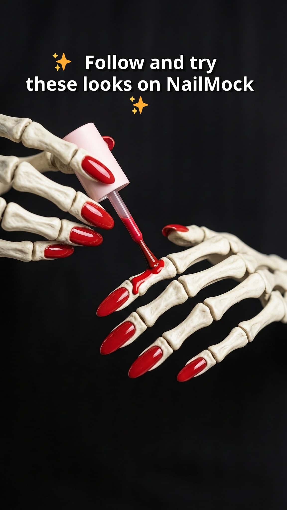 6 halloween nail ideas on manicured hands, tagged halloween nails, spookyseason.