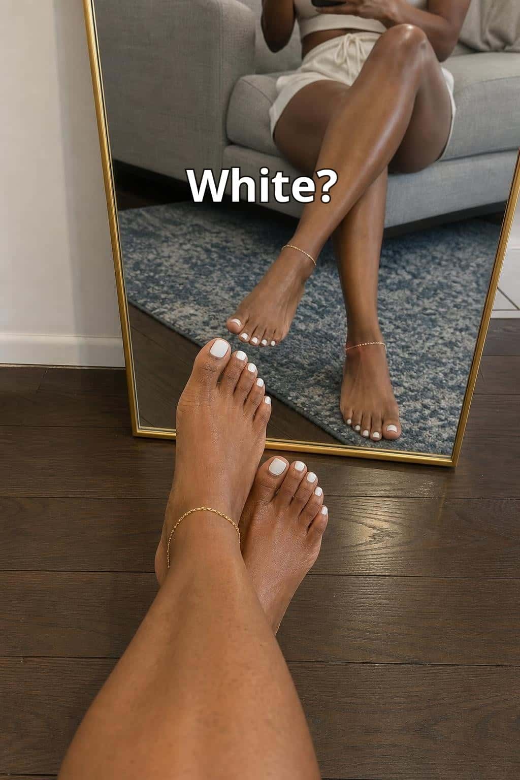 1 french tip nail ideas on manicured hands, tagged pedicureinspo, summer nails, nail art.