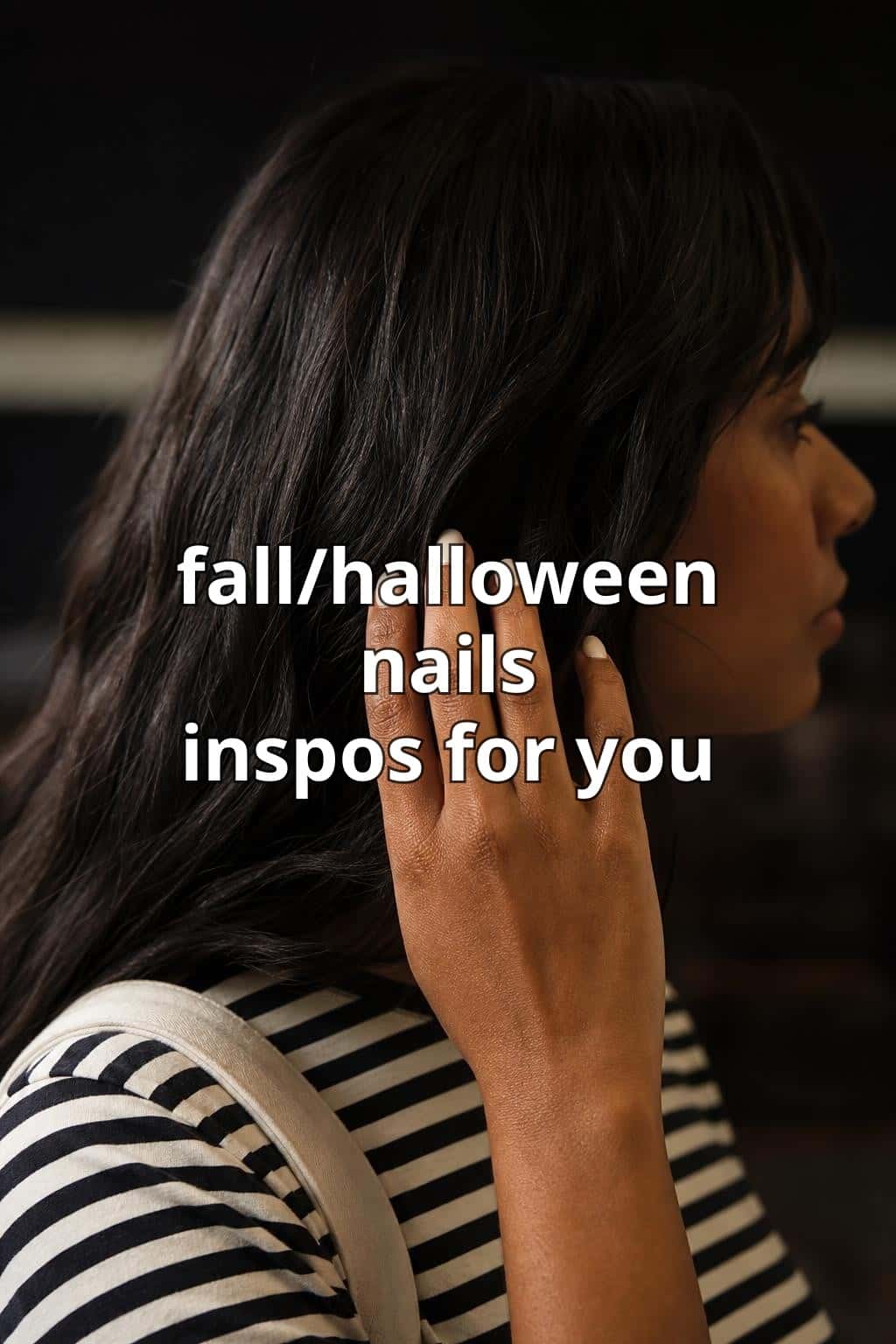 6 halloween nail ideas on manicured hands, tagged fall nails, halloween nails, nail art.