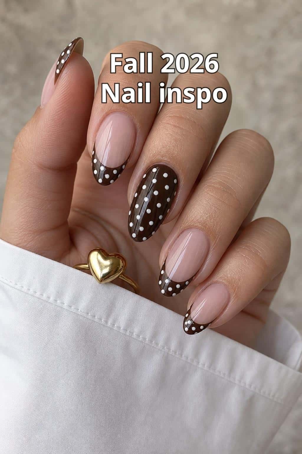 8 fall nail ideas on manicured hands, tagged fall nails, autumn vibes, autumn nails.